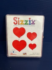 Sizzix Original - Red Large Die Cutter - Hearts– 38-0157