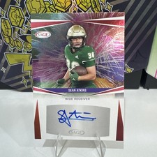 2025 SAGE AUTO OF SEAN ATKINS - UNIVERSITY OF SOUTH FLORIDA CARD # A-SA
