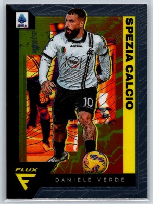 2021-22 Panini Chronicles Flux Daniele Verde Spezia Calcio #282