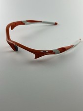 Oakley Half Jacket 2.0 Blood Orange Frame Only OO9154-02 White Ear Socks Icons