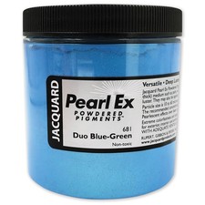 Jacquard Pearl Ex Powdered Pigments 4oz- 681 Duo Blue/Green