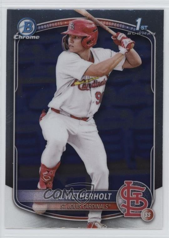 2025 Bowman Chrome Prospects JJ Wetherholt #BCP-22