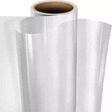 Vvivid Clear Self-adhesive Lamination Vinyl Roll for 12" X 6ft, Clea