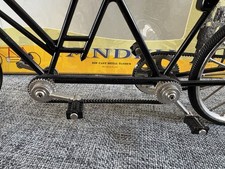 Collectable Die Cast Metal Scale 1:10 Model Tandem  Bicycle Ornament