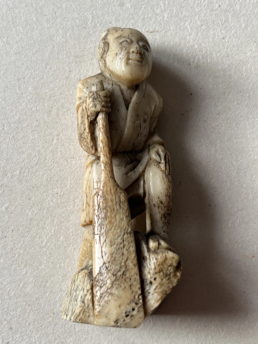 Netsuke Ancien XIXème – Figurine Décorative Japon – Époque Meiji