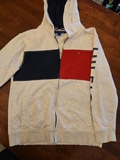 Tommy Hilfiger Boys Full Zip Hoodie Size Large