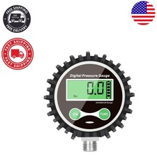 Professional Digital Pressure Gauge 0.35-15 Psi - Durable Shock Resistant