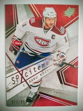 08 09 SPX HOCKEY SPXCITEMENT SAKU KOIVU /999