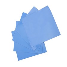 5Pcs Thermal Conductivity Pad CPU GPU Heat Conduction Sheet 100x100x0.5mm Part