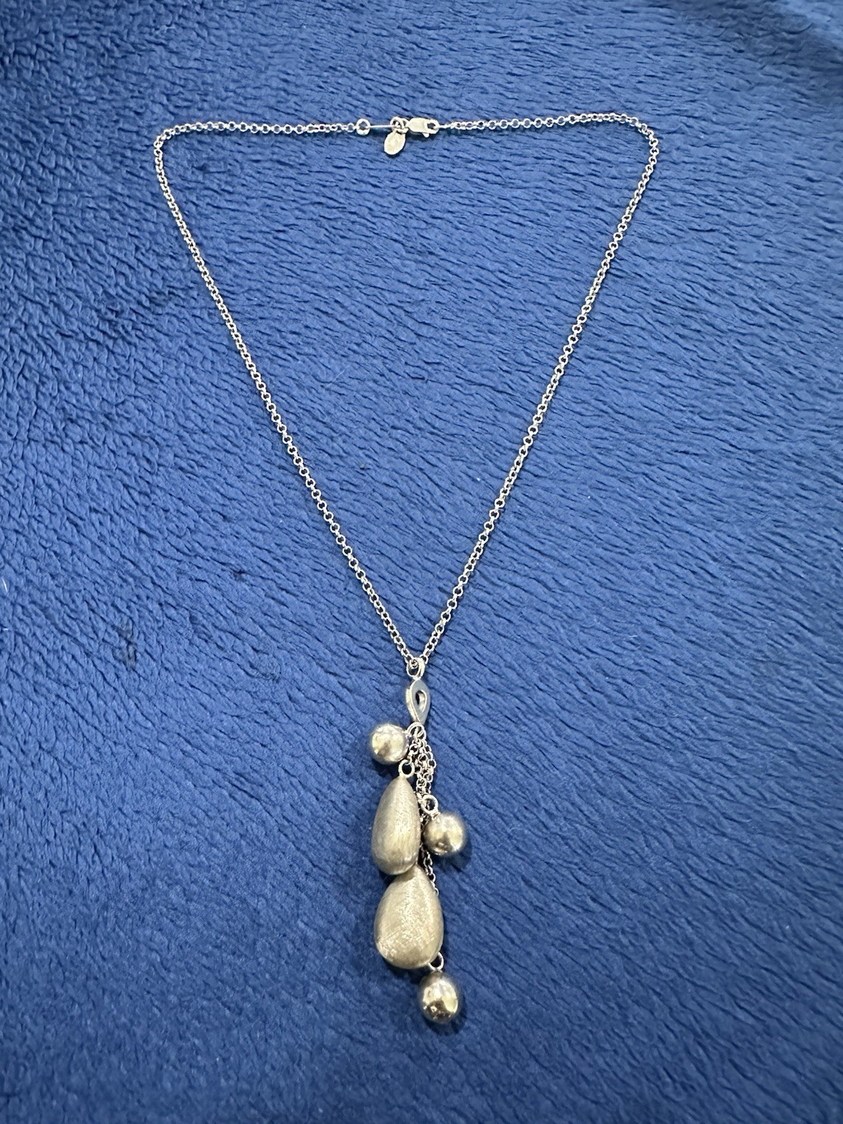 Sterling Silver 925 Dangling Frederic Duclos Tear… - image 3