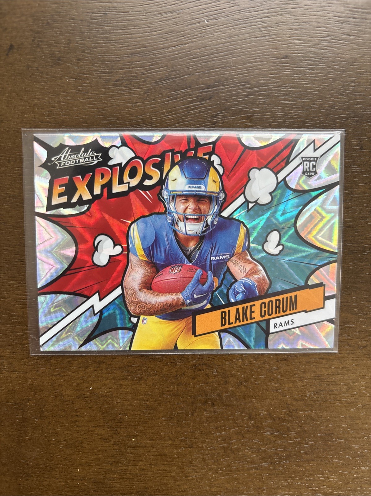 2024 Panini Absolute - Explosive Blake Corum #EX-BCM (RC)
