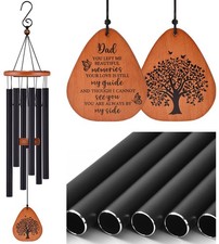 Memorial Sympathy Gifts for Loss of Dad, 32" Memorial Wind Chimes for Loss of...
