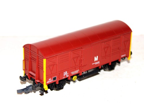 PIKO HO 96621-A VAGÓN CUBIERTO FURGONETA MERCANCÍA SNCF DEPÓSITO SOTTEVILLE LE HAVRE | Condition: Occasion
