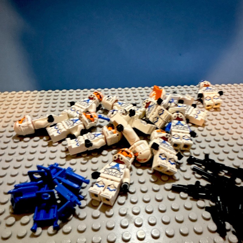 LEGO Star Wars Clone Trooper lot of 14 brand new some with blasters and jetpacks