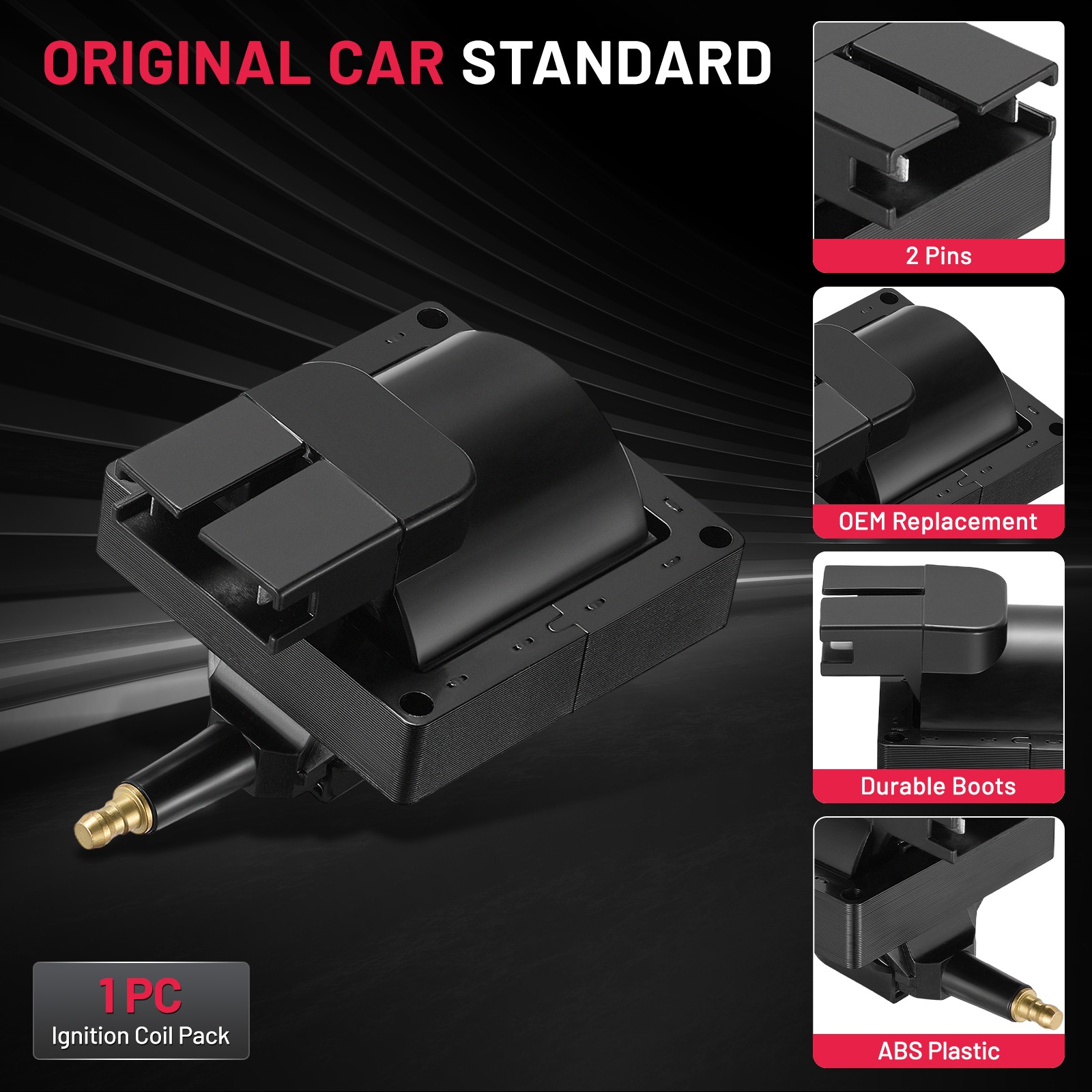 3IC114 Ignition Coil for E150 Van E250 E350 F150 Truck F250 F350 Country thumbnail 2