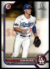 2022 Bowman Draft Sean McLain #BD-50