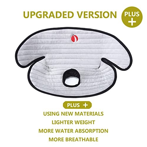 Baby Piddle Pad Car Seat Liner,Potty Training car seat Protector with Plus-grey