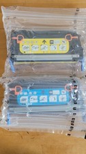 New Genuine HP Q6471A Cyan Q6472A Yellow Print Cartridges for LaserJet 3600