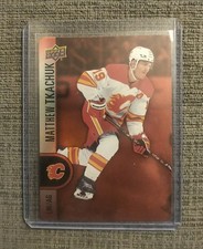 2022-23 Tim Horton's Hockey Red Die-Cut MATTHEW TKACHUK DC-33 Calgary Flames
