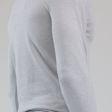1 Set Men Thermal Underwear Set Knit Slim Fit Stylish Warm Winter Base Layer