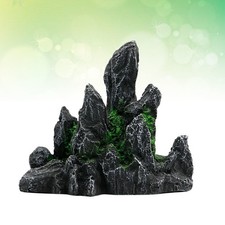Fish Tank Landscape Ornament Aquarium Mountain Rocks Decor Ornaments