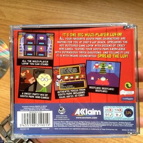 SOUTH PARK CHEF'S LUV SHACK COMPLET SEGA DREAMCAST PAL UK CIB OVP Tr&egrave;s Bon &eacute;tat
