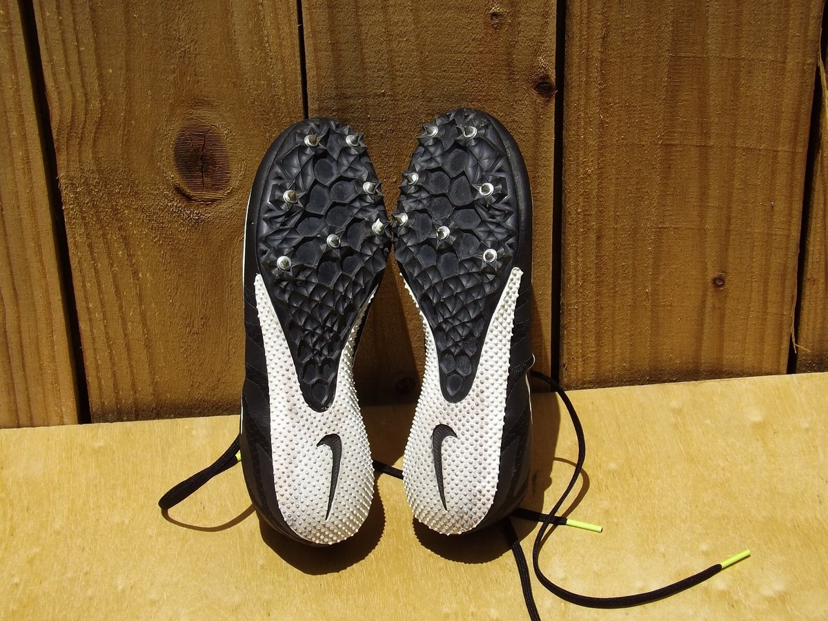 Nike Zoom Rival S 9 ‘Rawdacious’ Track & Field Spikes-Size M 6/W 7.5 New Nike Mens Zoom Rival S 9 Track and Field Shoes Black/White/2  main image 2