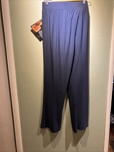 IMAN Global Chic 1X Navy Blue Stretch Pants Pull On NWT - Picture 6 of 8