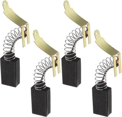 4 PC Carbon Brushes for Hilti TE60/TE72 Rotary Hammer 0.906x0.492x0.248in Parts