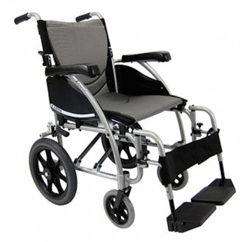 Karman S115TP Ergonomic Ultra Lightweight Manual Transport Wheelchair