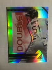 2013 Pinnacle Clear Vision Double Alex Rios Blue Jays 31