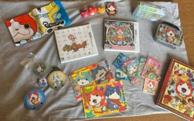 Yokai Watch Goods Lot of set Jibanyan Fuyunyan Koma-san Businyan Robonyan 3DS