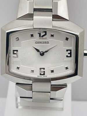 CONCORD Ladies La Scala Mother of Pearl SS Quartz 39MM  Wristwatch