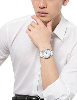 CITIZEN ATTESA Eco-Drive radio-controlled watch with day-date 