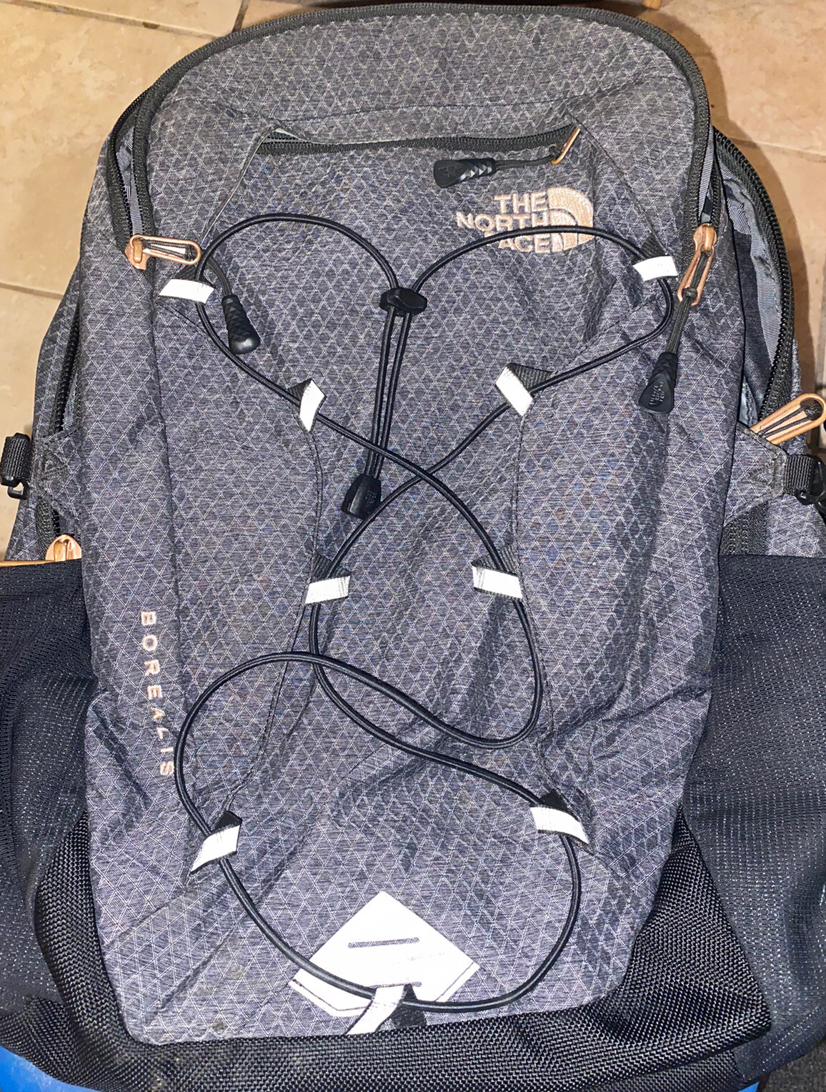 north face borealis burnt coral