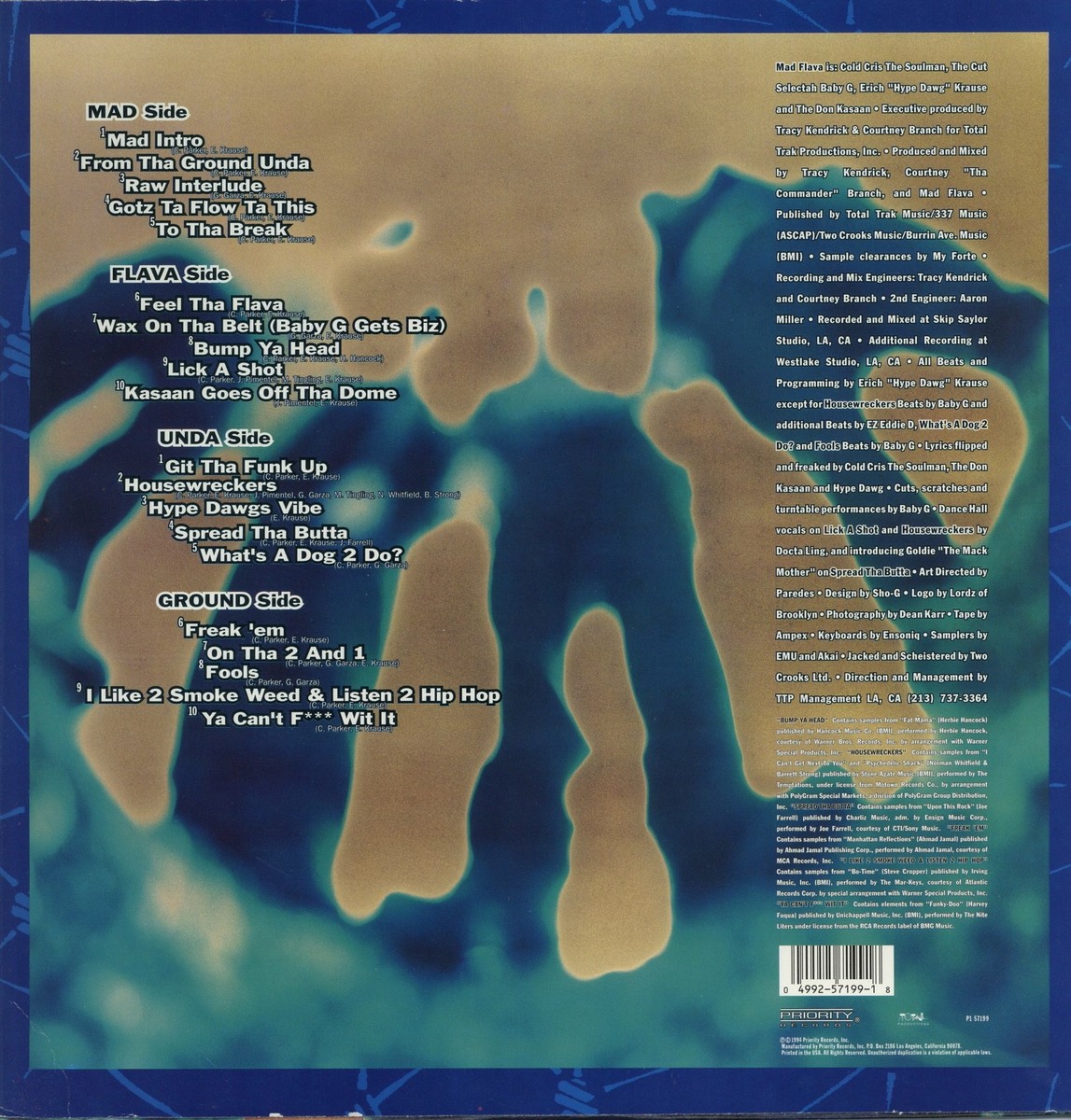 Mad Flava - From Tha Ground Unda '94 2xLP US ORG!EX/NM- | eBay
