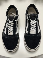 Womens Old Skool Vans Black and White Size 7