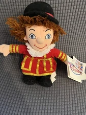DISNEYLAND EXCLUSIVE IT'S A SMALL WORLD ENGLAND BRITISH BOY 9" BEAN PLUSH New