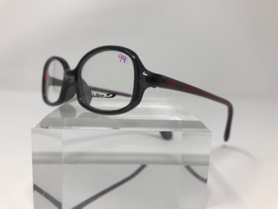Lunettes Julbo OP63222 – Ovales Noir/rouge, Fabriquées En France, Occasion
