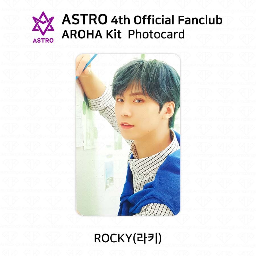 ASTRO 4th Official Fanclub AROHA Kit Photocard Photo Card Eunwoo