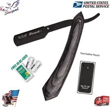 BARBER SALON STRAIGHT CUT THROAT SHAVING RAZOR SHAVETTE RASOIRS RASOI 10 BLADES