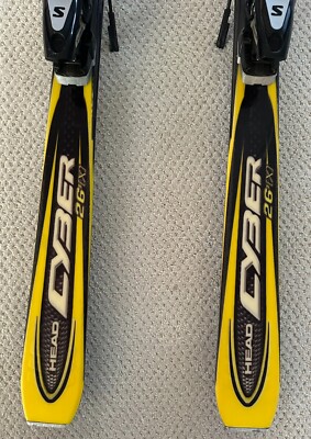 Head Cyber 26 X TP53 Downhill Skis Salomon 900S Bindings | eBay