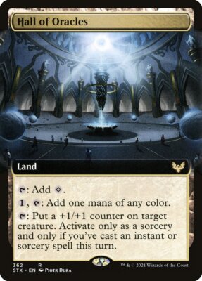 Magic the Gathering (mtg): STX: Hall of Oracles - Rare - Full Art