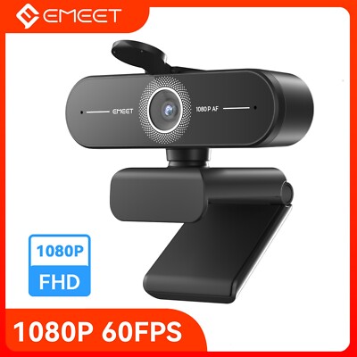 C60e 4k Emeet Full Hd Webcam 1080P HD 60FPS Autofocus Webcam USB W