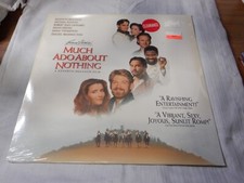 Laserdisc - Much Ado About Nothing Dolby Surround - New Sealed, Damaged Cello