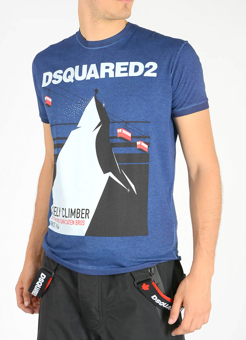DSQUArot hemd XXL d2 dsquarot2 2 themd t ski alps navy Blau blau DSQUArot hemd XXL d2 dsquarot2 2 themd t ski alps navy Blau blau