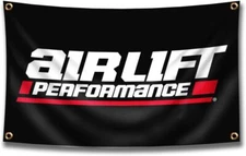 Air Lifts Performance Flag Racing Banner (3x5Ft,150D Poly) Garage Shop Man... 