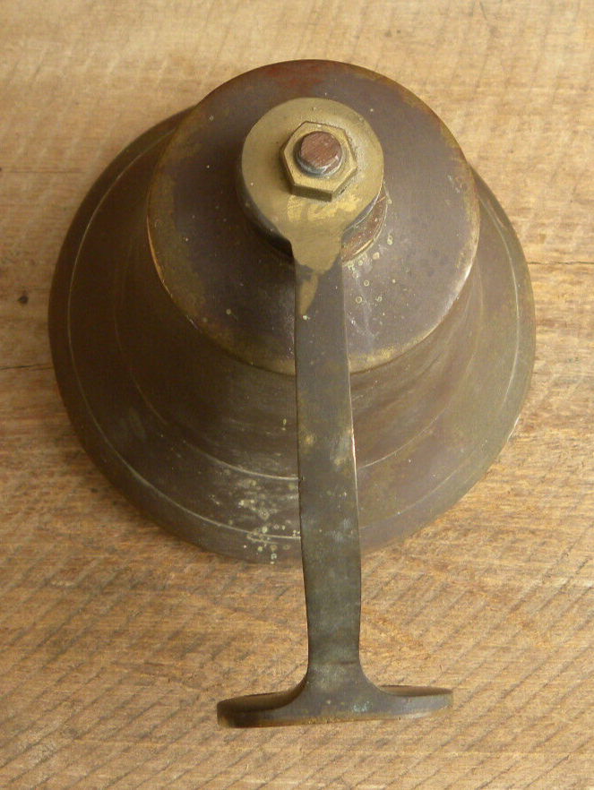 USN, United States Navy, Brass Bell, WWII?, w/ Mounting Bracket eBay