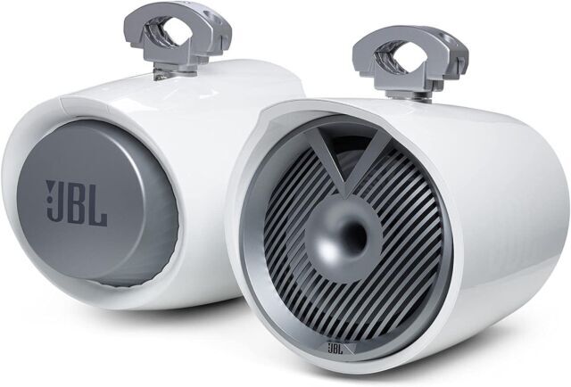 JBL Tower X Marine MT10HLW 10'' RGB 2-Way Horn Coaxial Speakers