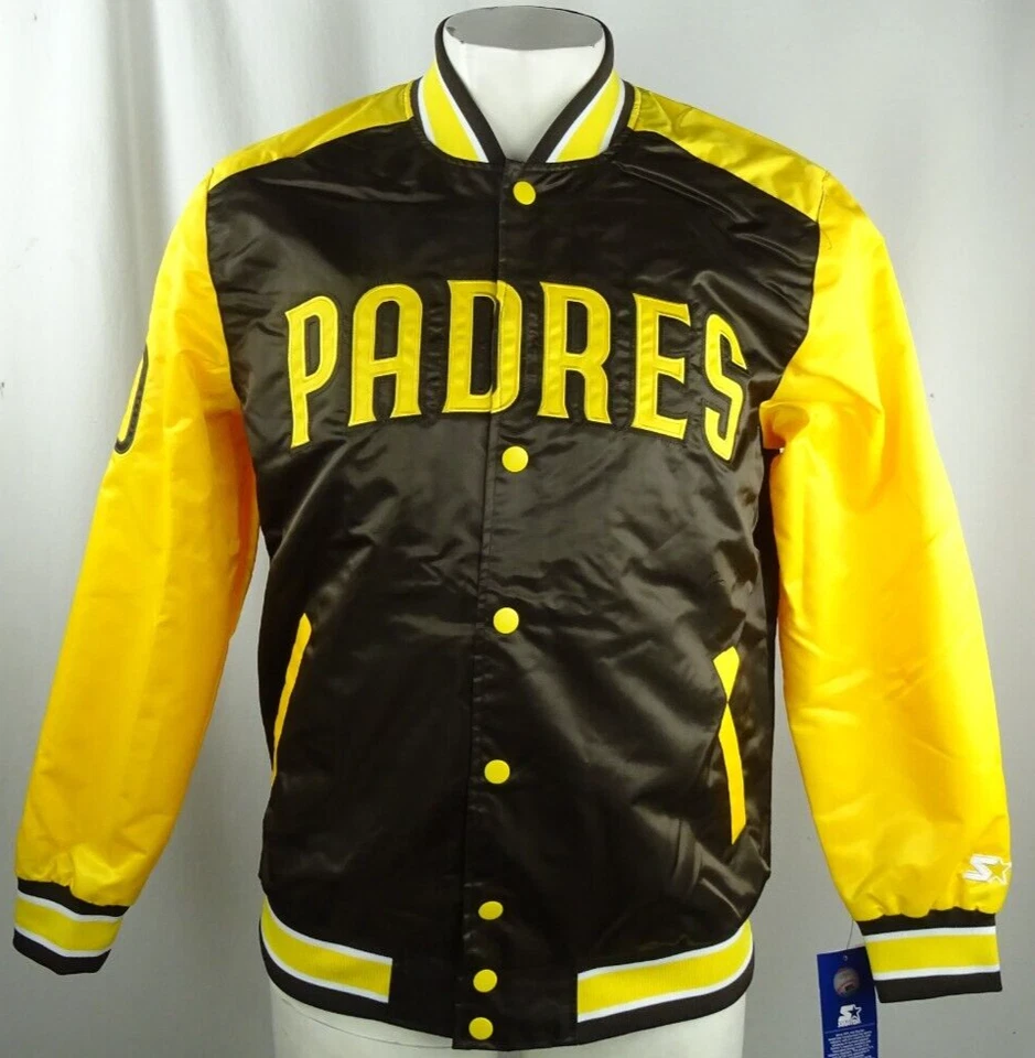 Chaqueta de bombardero para hombre San Diego Padres MLB Starter Foto 3 de 4